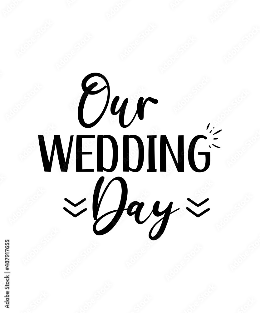 Obraz premium Wedding SVG Bundle svg, Wedding Sign Bundle, Wedding Bundle SVG, dxf, png file, instant download, Welcome To Our Wedding svg