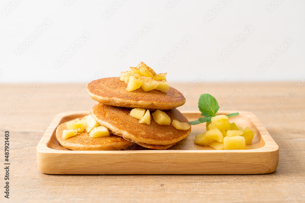 apple pancake or apple crepe apple pancake or apple crepe