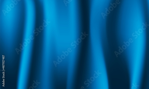Abstract background luxury cloth or liquid wave or wavy folds of grunge silk texture satin velvet material or luxurious. Blue luxury fabric background with copy space. Vector illustration EPS10.