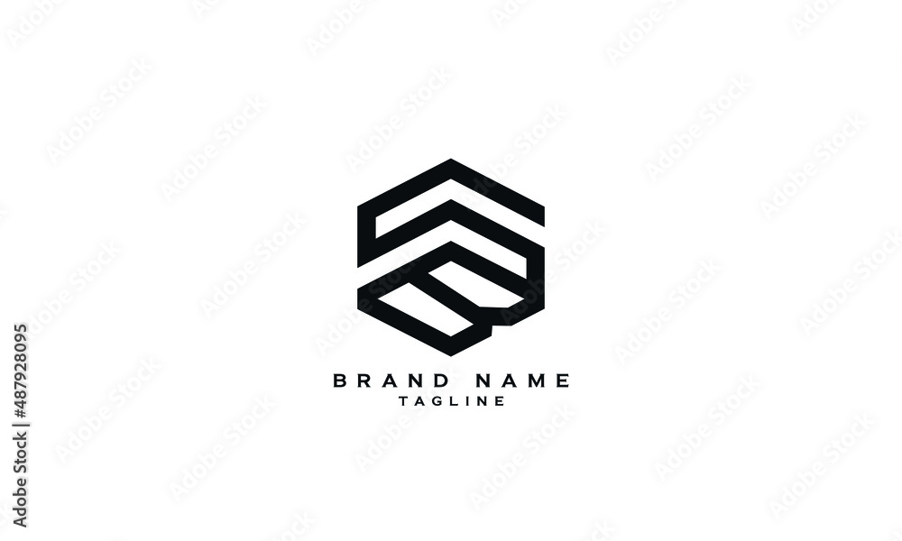SB, BS, S, VB, Abstract initial monogram letter alphabet logo design SB, BS, S, VB, Abstract initial monogram letter alphabet logo design