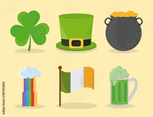 st patricks day icons