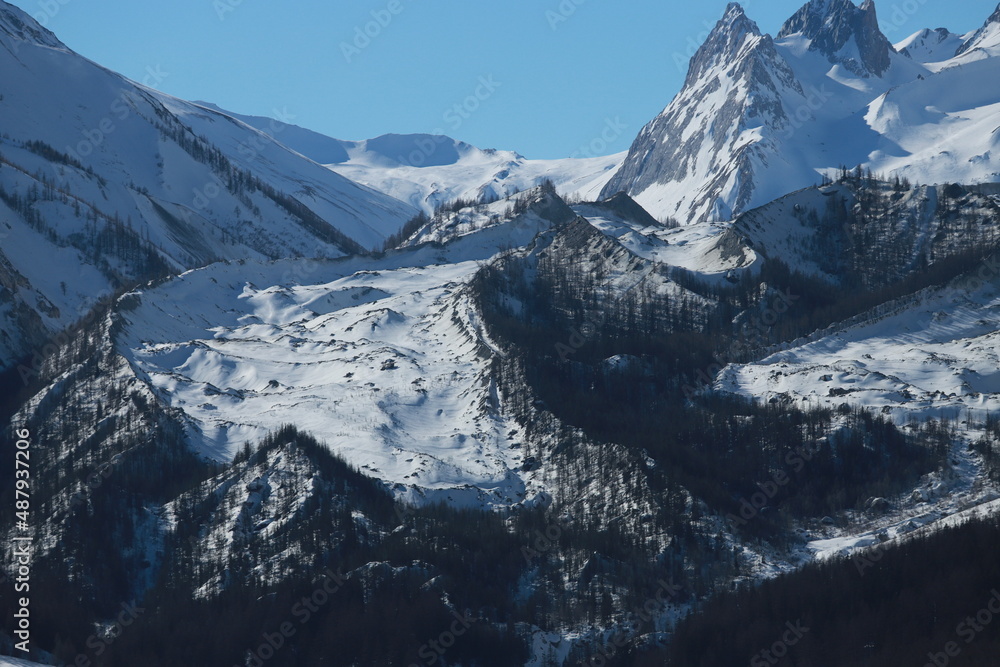 Obraz premium glacier du Miage