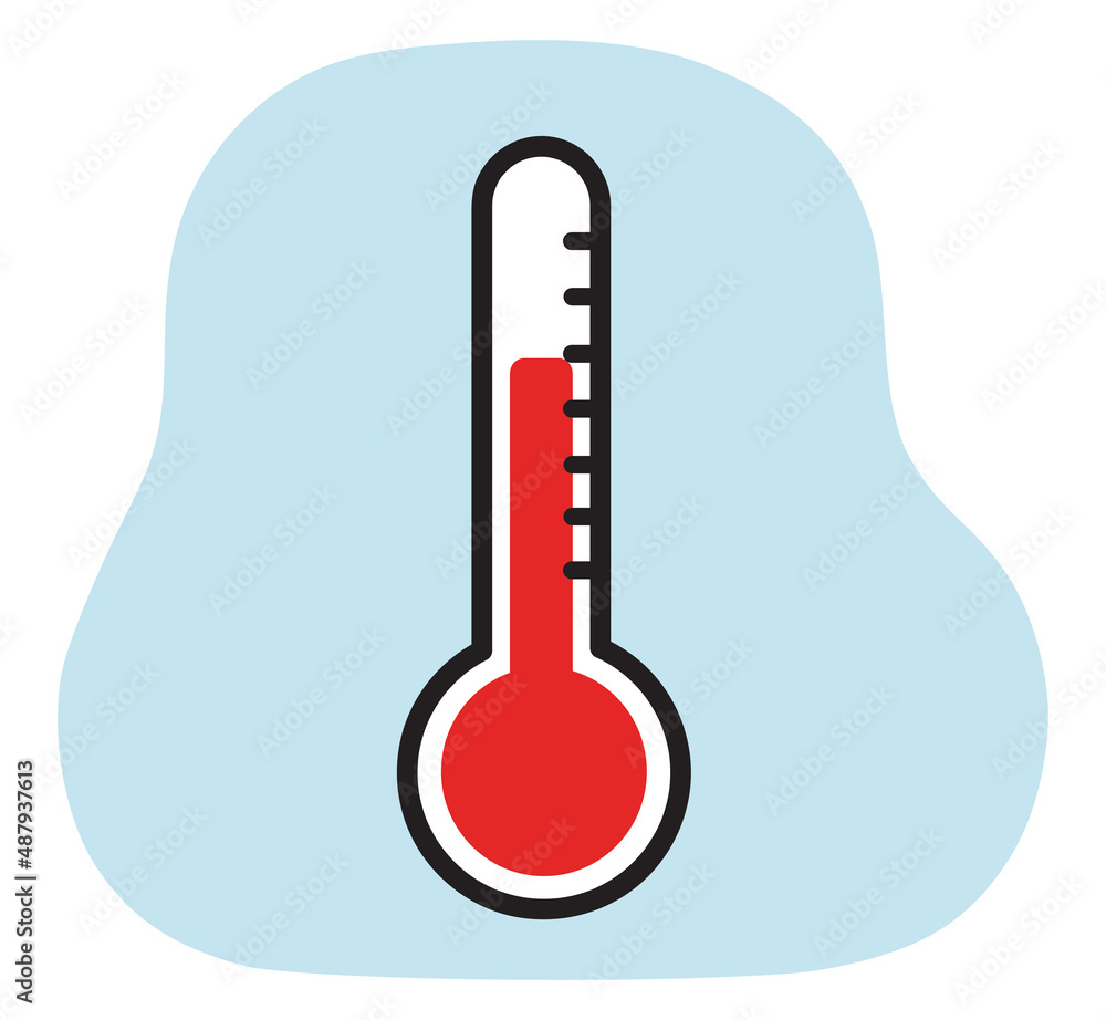 Thermometer icon vector illustration eps10 Thermometer icon vector illustration eps10