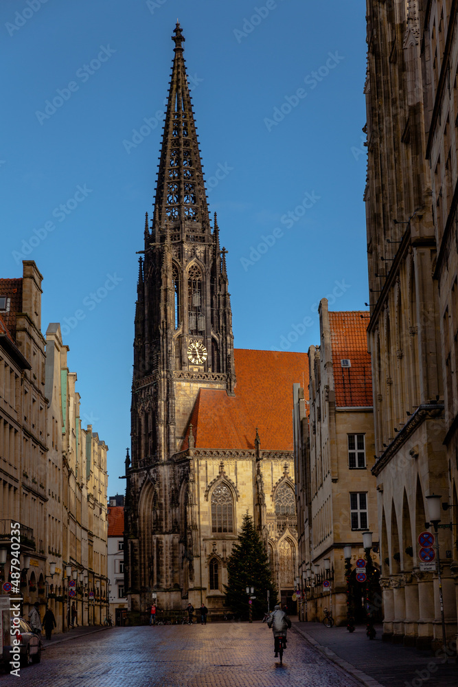Fototapeta premium Munster old town architecture