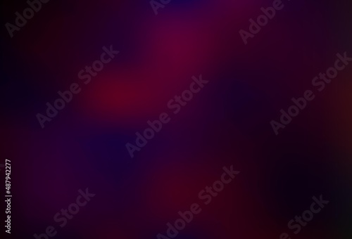 Dark Purple vector abstract blurred pattern.