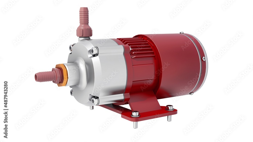 Water Pump. 3d render illustrration Water Pump. 3d render illustrration