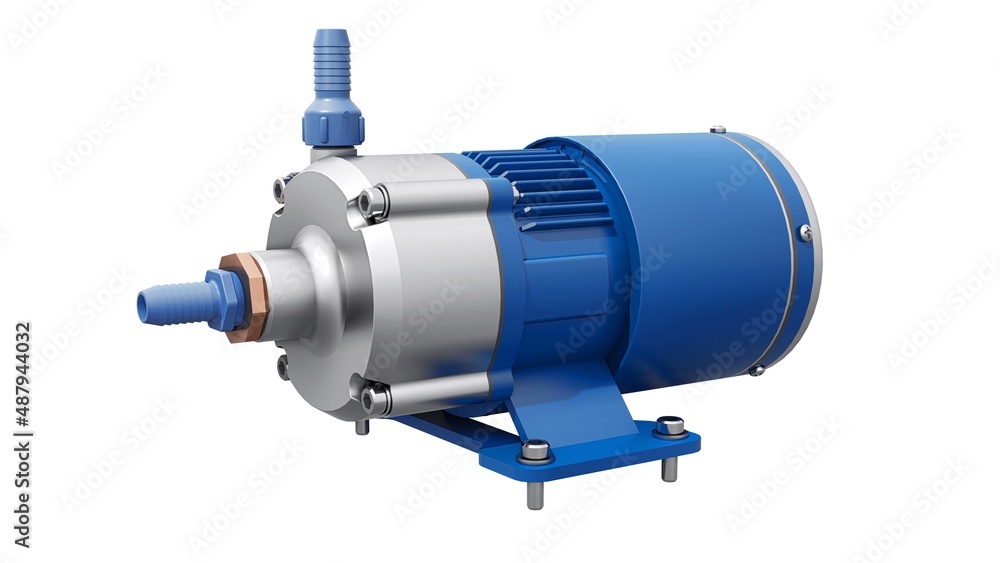 Water Pump. 3d render illustrration Water Pump. 3d render illustrration