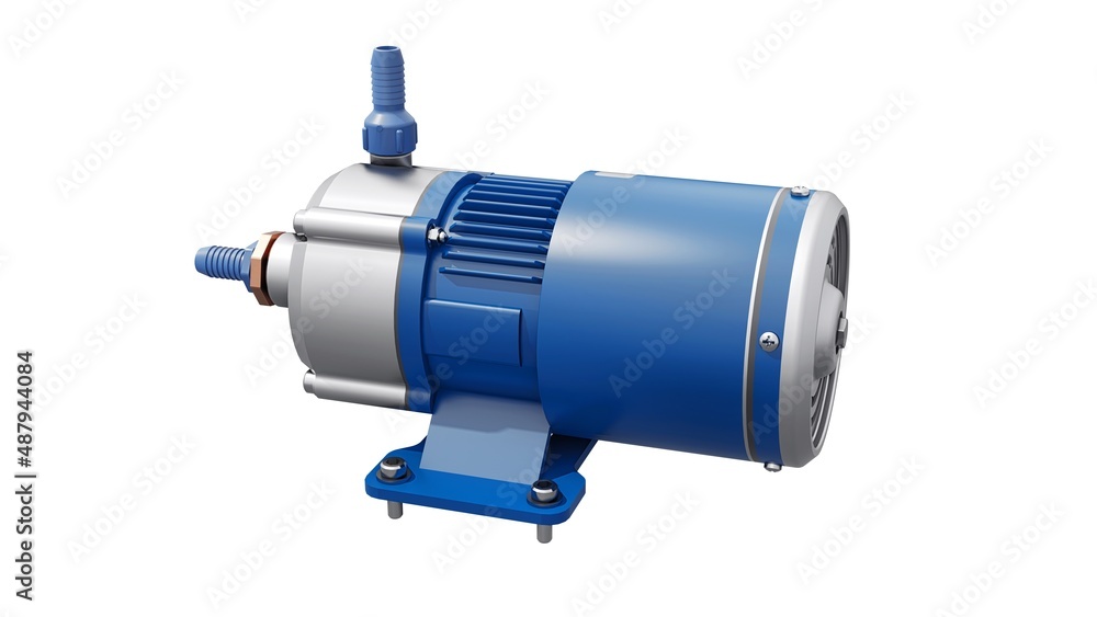 Water Pump. 3d render illustrration Water Pump. 3d render illustrration