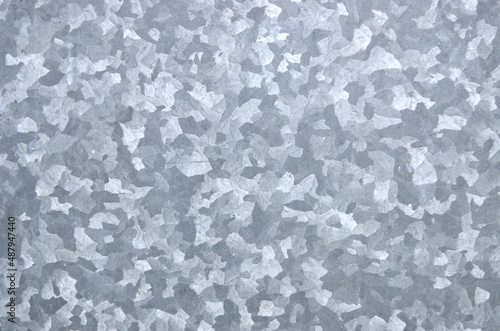 Zinc sheet texture background with scratched