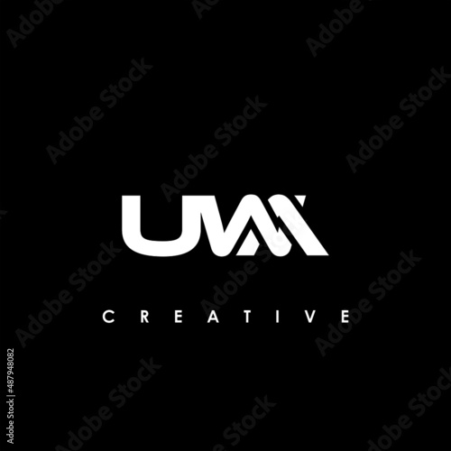 UWA Letter Initial Logo Design Template Vector Illustration photo