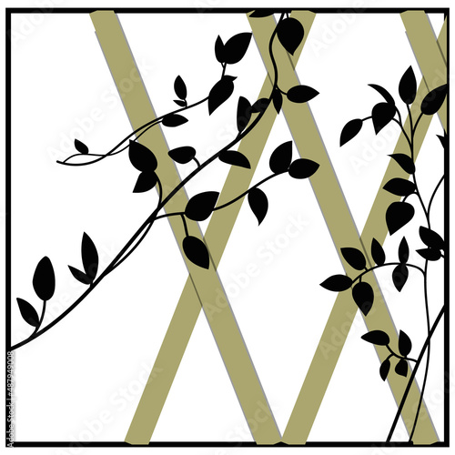Decorative Botanical Vector Element