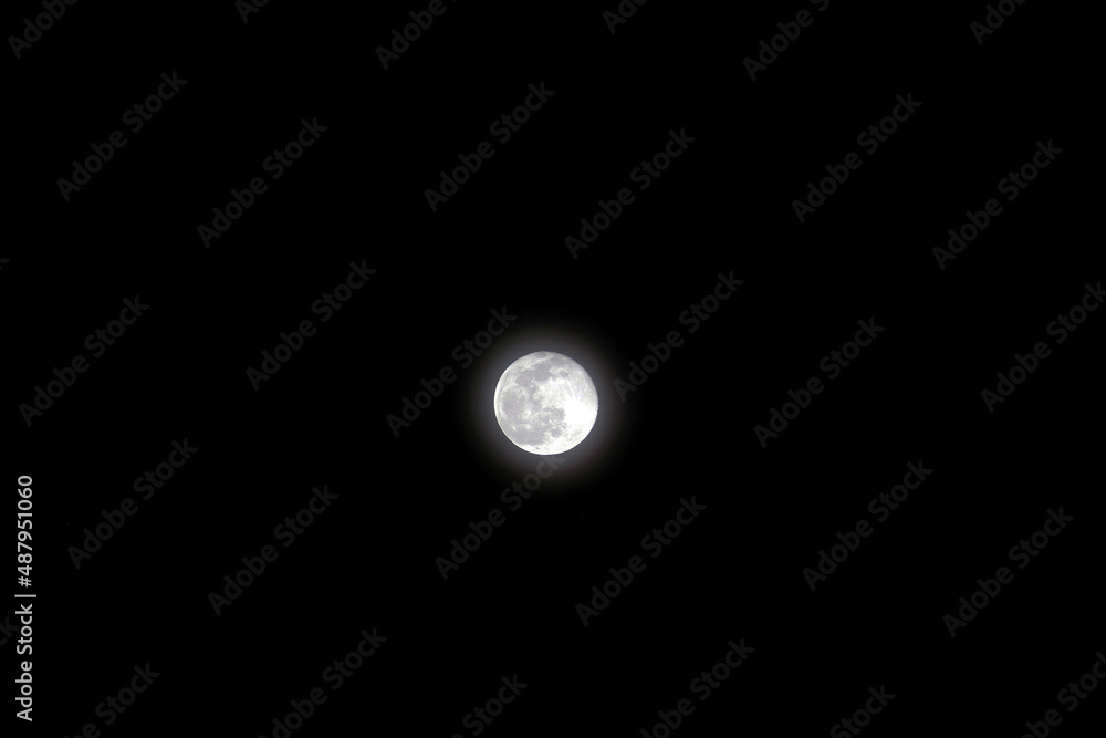Night and full moon, full moon shining in dark sky, full moon video in 4k quality, Night and full moon, full moon shining in dark sky, full moon video in 4k quality,