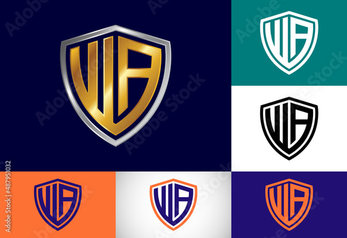 Free Download Initial Monogram Letter W A Logo Design Vector Template. WA Letter Logo Design - GFXLoad