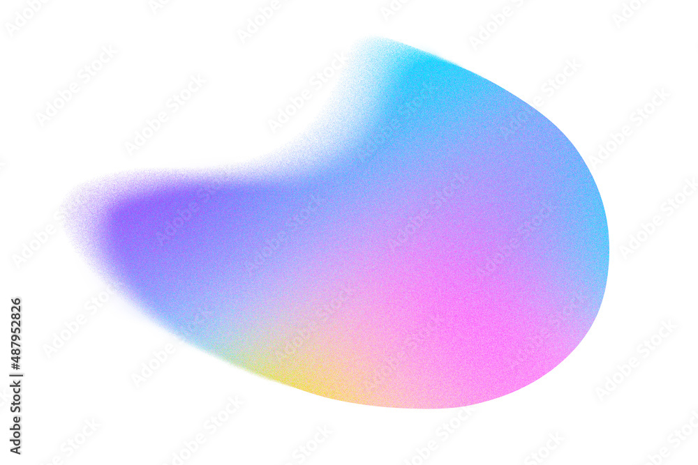 Abstract pastel neon holographic blurred grainy motion circle gradient on white background texture. Colorful digital grain soft noise effect pattern. Lo-fi multicolor vintage retro design copy space Abstract pastel neon holographic blurred grainy motion circle gradient on white background texture. Colorful digital grain soft noise effect pattern. Lo-fi multicolor vintage retro design copy space