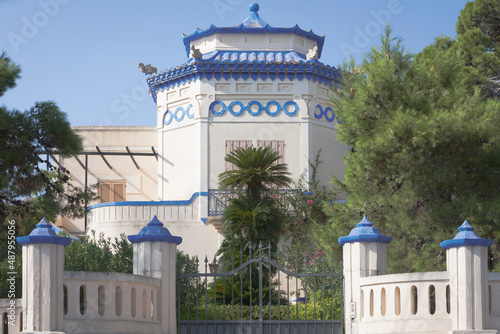  Castrignano del Capo, Santa Maria di Leuca. Lecce. Villa di stile Eclettico. Seconda metà dell' Ottocento photo