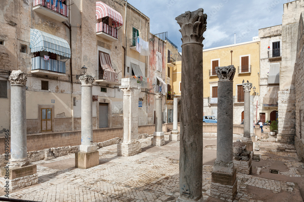 Bari. Resti della demolita Chiesa di Santa Maria del Buonconsiglio
