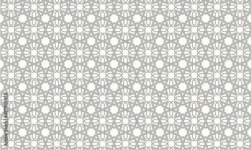 Flat decorative pattern background 