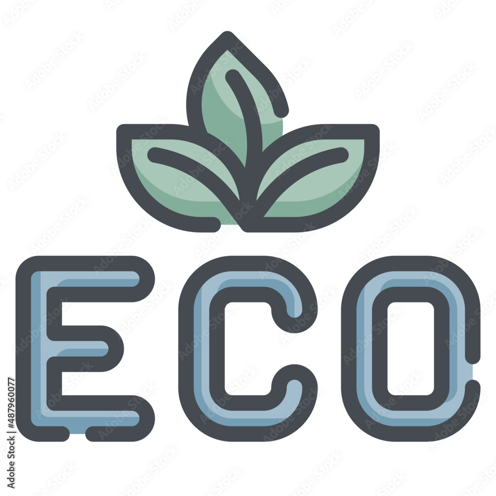 ecology line icon