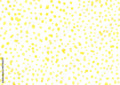 水玉　水彩　背景