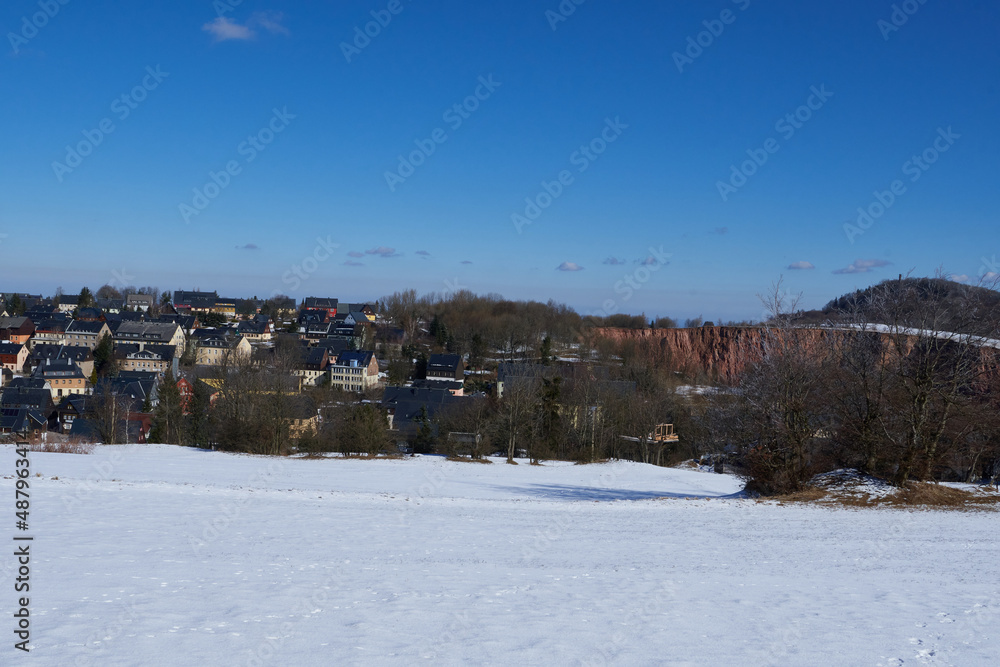 Altenberg im Osterzgebirge im Winter	