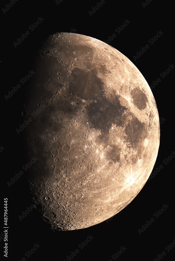 The Fascinating Color Moon in shape 70 percent The Fascinating Color Moon in shape 70 percent