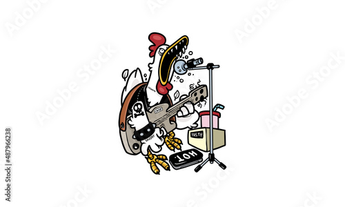 Chicken Rock Character RG