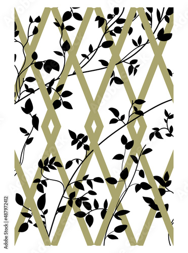 Decorative Botanical Vector Element