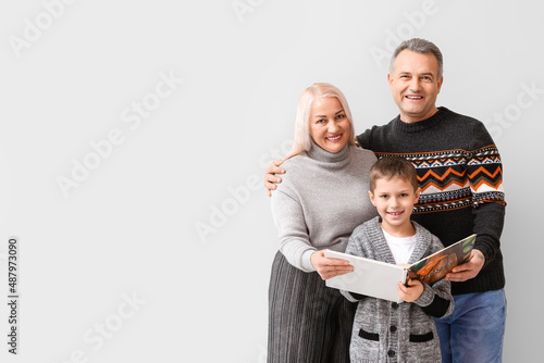 Happy grandparents and gran...