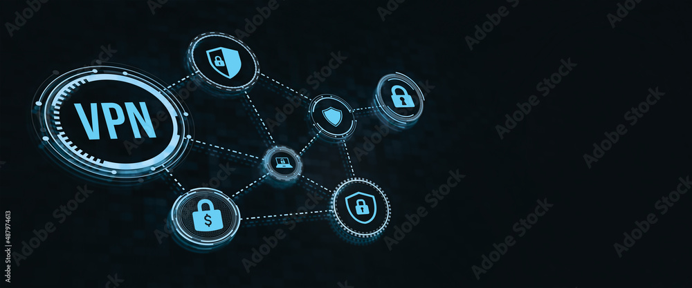 Internet, business, Technology and network concept. Cyber security data protection business technology privacy concept. 3d illustration Internet, business, Technology and network concept. Cyber security data protection business technology privacy concept. 3d illustration