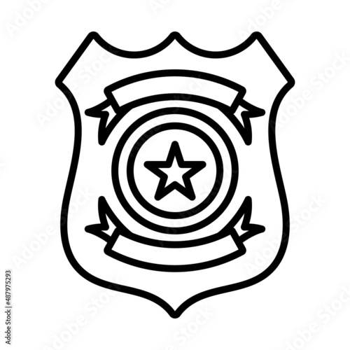 Police Badge Icon