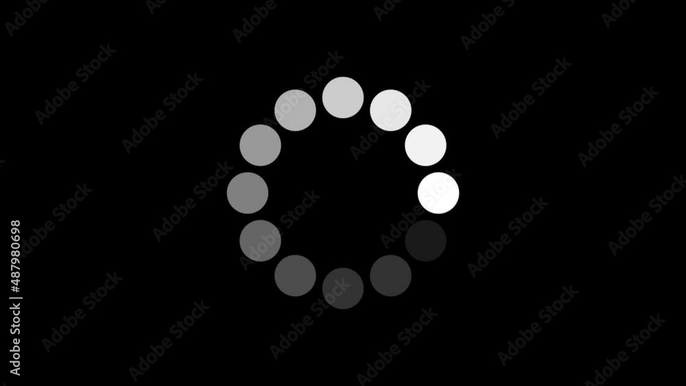 Loading circle animation on black transparent background with alpha channel, Element Animation for Web Interface or Application Interface and More, Searching, Updating, and Buffering Circle icon. Loading circle animation on black transparent background with alpha channel, Element Animation for Web Interface or Application Interface and More, Searching, Updating, and Buffering Circle icon.