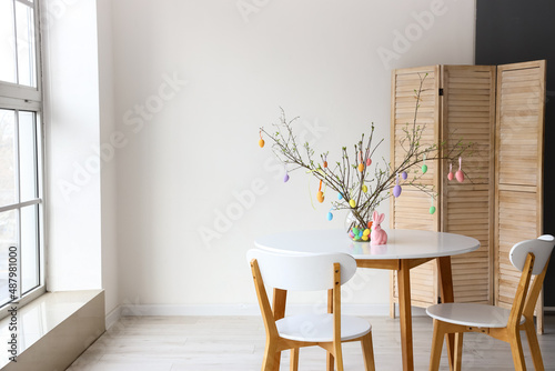 Tree branches decorated wit...