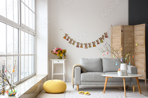 Interior of stylish living ...