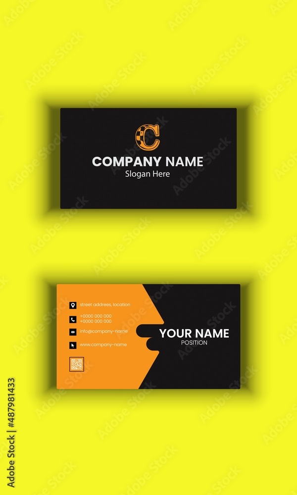 Obraz premium modern business template