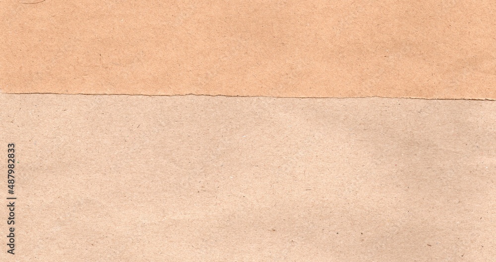 Kraft torn and creased Paper Texture for Background Kraft torn and creased Paper Texture for Background