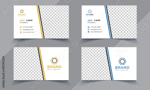 Corporate Business Card Design Print Ready
