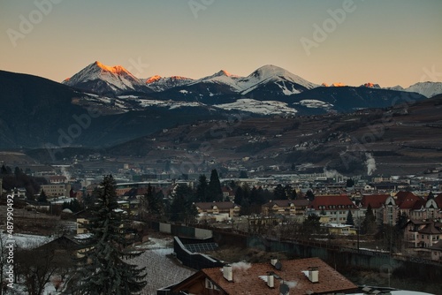 Morgenlicht über Brixen