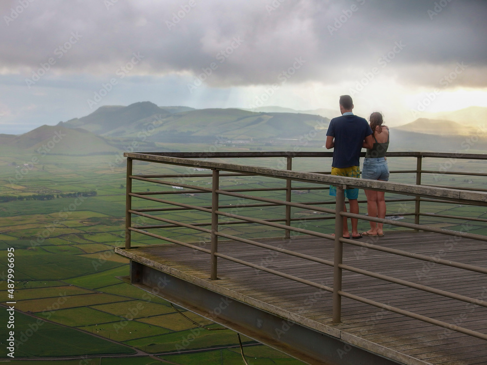 Mirador Serra do Cume en Azores