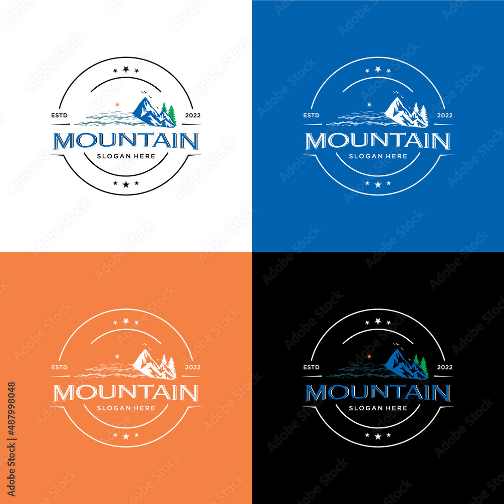 mountain logo mountain logo