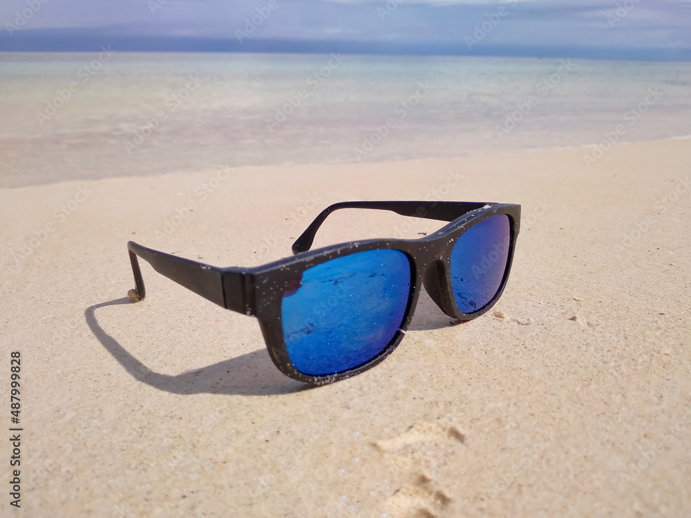 sunglasses on the beach sunglasses on the beach