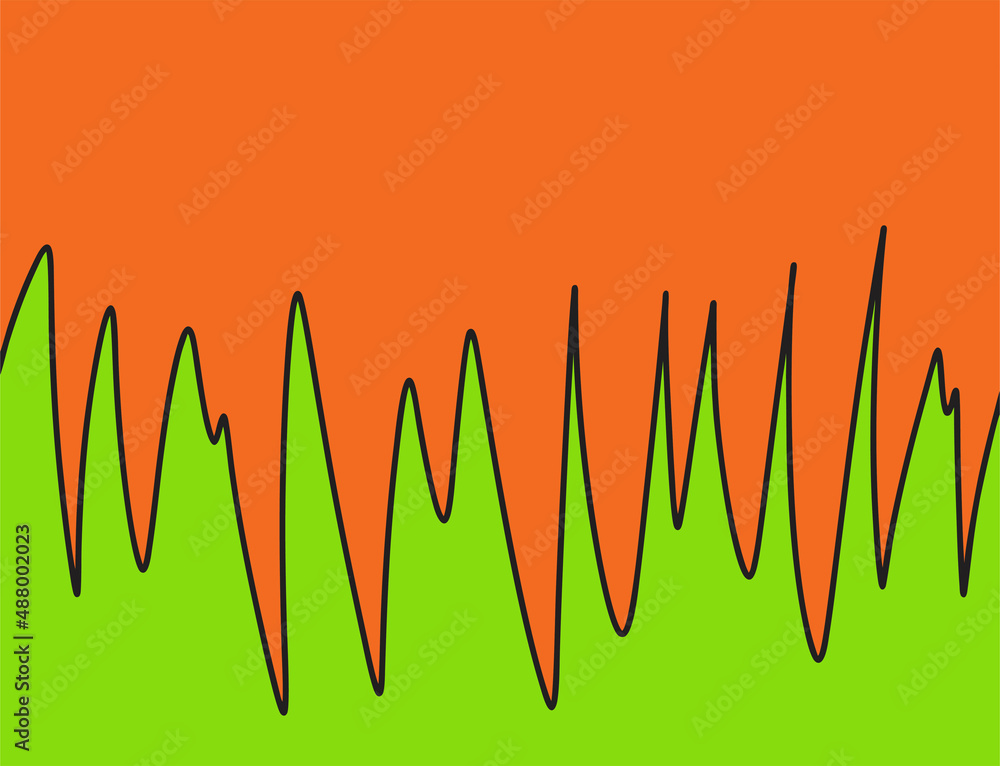 Simple background with cute zigzag pattern Simple background with cute zigzag pattern