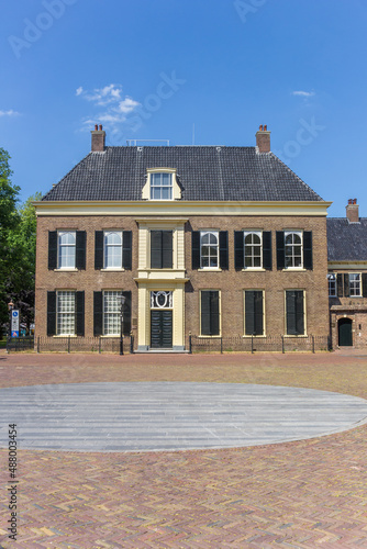 Old building of the Drents museum in Assen, Netherlands