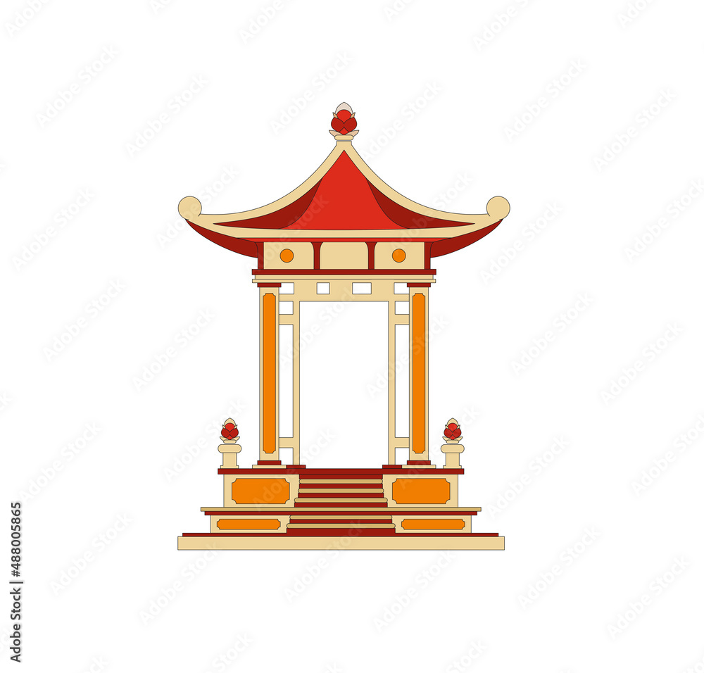 ANCIENT JAPANESE AND CHINESE PAGODA EASTERN RELIGIOUS BUDDHIST SYMBOL ANCIENT JAPANESE AND CHINESE PAGODA EASTERN RELIGIOUS BUDDHIST SYMBOL