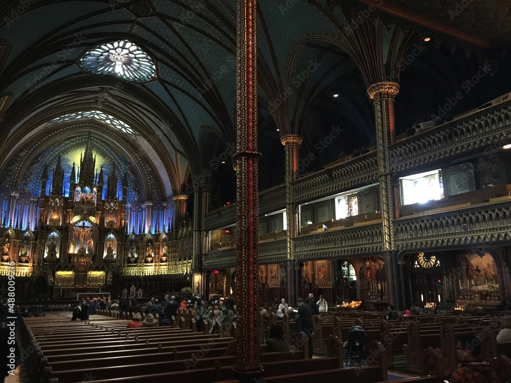 Fototapeta premium Montreal, Quebec Cathedrals