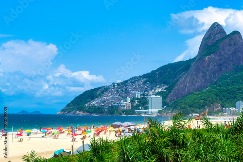 Ipanema Beach in Rio de Janeiro, Brazil