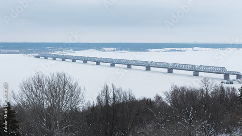 bridge over the river