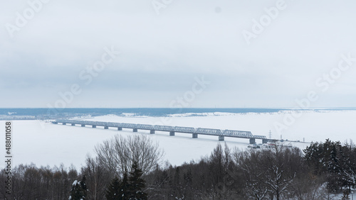 lake in winter
