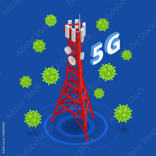 Electromagnetic Pollution Isometric
