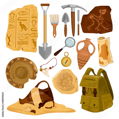 Ancient Artifacts Icon Set