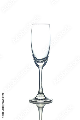 glass wine isolated on white background.